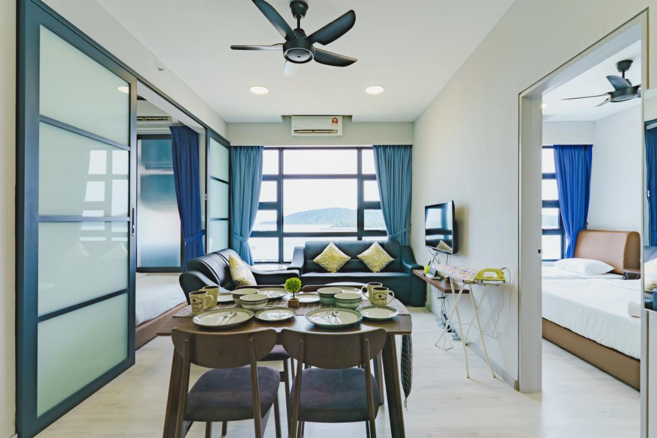 Full Seaview 2R1B Condo For 6Pax In Kota Kinabalu Exterior photo